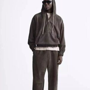 MSRP $300 ZARA Limited 100% Leather Trousers - Men's Size L-XL